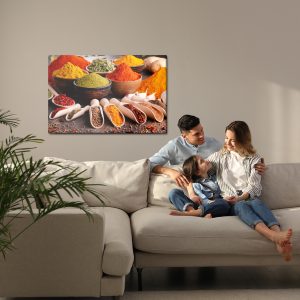 Peinture sur toile Épices Orientales Colorées – Image 7