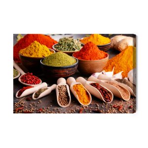 Peinture sur toile Épices Orientales Colorées – Image 2