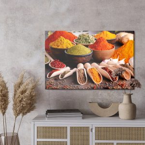 Peinture sur toile Épices Orientales Colorées – Image 3