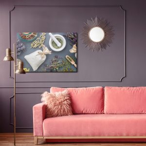 Peinture sur toile Lavande Aux Fines Herbes – Image 4