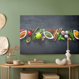 Peinture sur toile Herbes Et Épices Orientales – Image 5