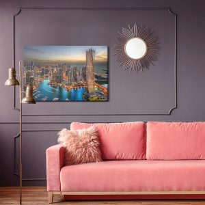 Peinture sur toile Skyline De Dubaï – Image 4