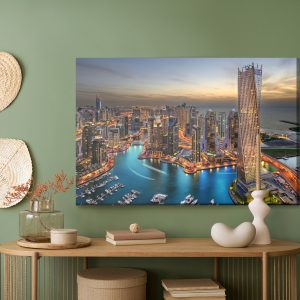 Peinture sur toile Skyline De Dubaï – Image 5