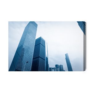 Peinture sur toile Gratte-Ciel Modernes, Hong Kong – Image 2