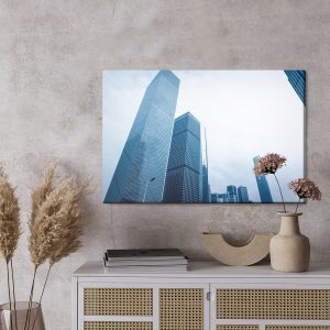 Peinture sur toile Gratte-Ciel Modernes, Hong Kong – Image 3