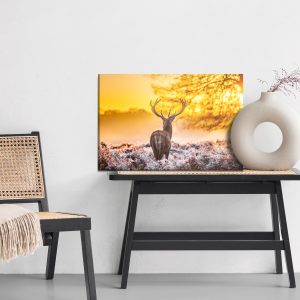 Peinture sur toile Cerf Au Lever Du Soleil – Image 6