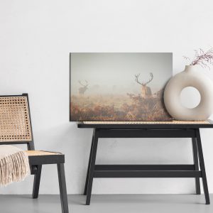 Peinture sur toile Cerf Dans Le Brouillard – Image 6