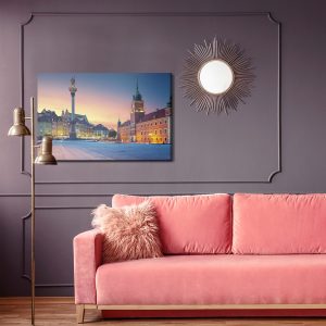 Peinture sur toile Varsovie Au Crépuscule – Image 4