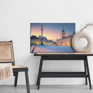Peinture sur toile Varsovie Au Crépuscule – Image 6