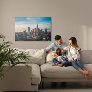 Peinture sur toile Immeubles De Grande Hauteur À Varsovie – Image 7