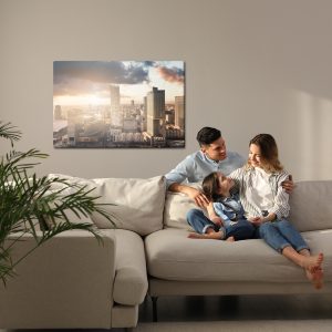 Peinture sur toile Panorama De Varsovie – Image 7