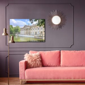 Peinture sur toile Palais Sur L'eau À Varsovie – Image 4