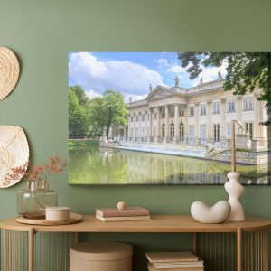 Peinture sur toile Palais Sur L'eau À Varsovie – Image 5