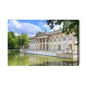 Peinture sur toile Palais Sur L'eau À Varsovie – Image 2