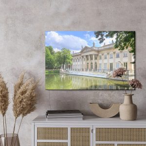 Peinture sur toile Palais Sur L'eau À Varsovie – Image 3