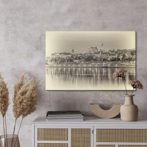 Peinture sur toile Varsovie Et La Vistule – Image 3