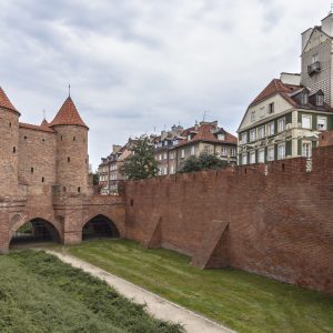 Peinture sur toile Murs Du Château De Varsovie – Image 1