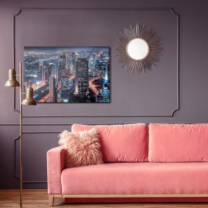 Peinture sur toile Dubaï La Nuit – Image 4