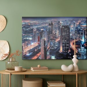 Peinture sur toile Dubaï La Nuit – Image 5
