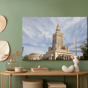Peinture sur toile Bâtiments Au Centre De Varsovie – Image 5