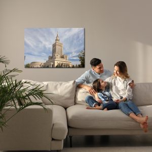 Peinture sur toile Bâtiments Au Centre De Varsovie – Image 7