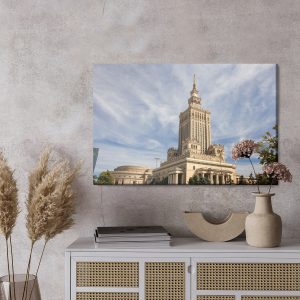 Peinture sur toile Bâtiments Au Centre De Varsovie – Image 3