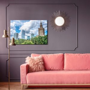 Peinture sur toile Gratte-Ciel À Varsovie – Image 4