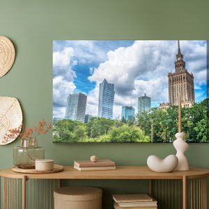 Peinture sur toile Gratte-Ciel À Varsovie – Image 5