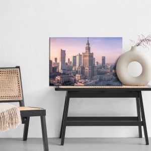 Peinture sur toile Panorama De La Ville De Varsovie – Image 6