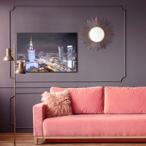 Peinture sur toile Varsovie La Nuit – Image 4