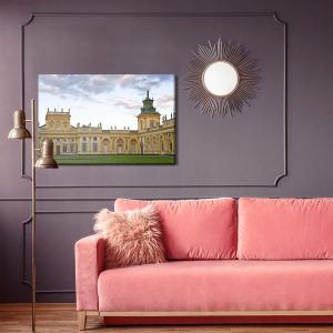 Peinture sur toile Beau Palais À Varsovie – Image 4