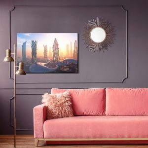 Peinture sur toile Construction Moderniste – Image 4