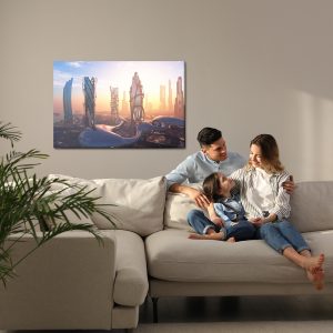 Peinture sur toile Construction Moderniste – Image 7