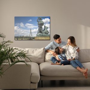 Peinture sur toile Sirène À Varsovie – Image 7