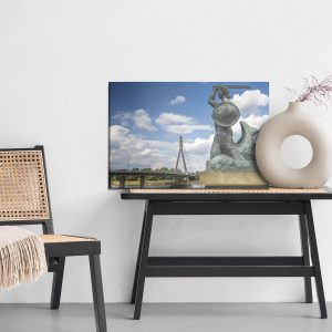 Peinture sur toile Sirène À Varsovie – Image 6