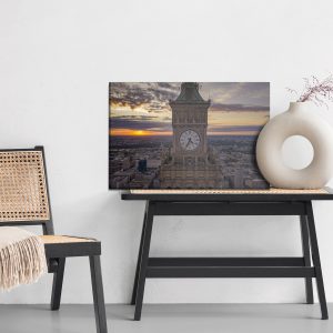 Peinture sur toile L'horloge Au-Dessus De Varsovie – Image 6