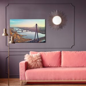Peinture sur toile Ponts À Varsovie – Image 4
