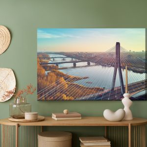 Peinture sur toile Ponts À Varsovie – Image 5