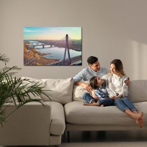 Peinture sur toile Ponts À Varsovie – Image 7