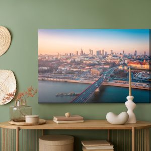 Peinture sur toile Varsovie À L'aube – Image 5