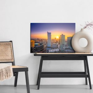 Peinture sur toile Gratte-Ciel Modernes De Varsovie – Image 6