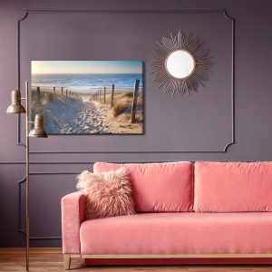 Peinture sur toile Plage, Mer Du Nord – Image 4