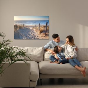 Peinture sur toile Plage, Mer Du Nord – Image 7