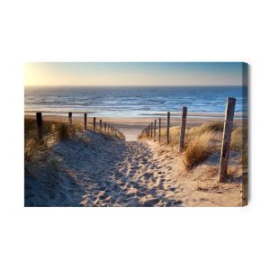 Peinture sur toile Plage, Mer Du Nord – Image 2