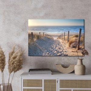 Peinture sur toile Plage, Mer Du Nord – Image 3