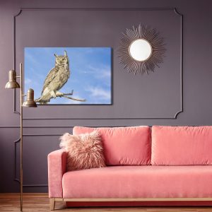 Peinture sur toile Oiseau De Proie Contre Le Ciel – Image 4
