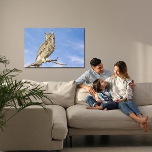 Peinture sur toile Oiseau De Proie Contre Le Ciel – Image 7