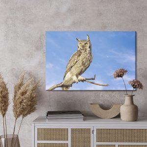 Peinture sur toile Oiseau De Proie Contre Le Ciel – Image 3