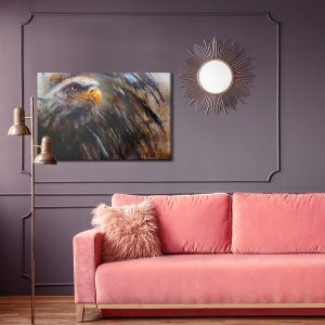 Peinture sur toile Aigle Comme Peint – Image 4