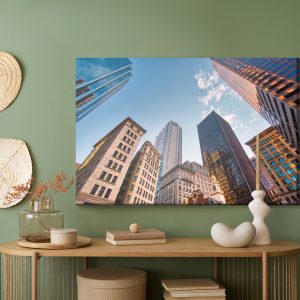 Peinture sur toile Gratte-Ciel De Boston – Image 5